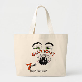 De 7 Dodelijke — Zak van Gulzigheid Grote Tote Bag