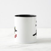 De 7. Fuß Artillery Mok (Midden)