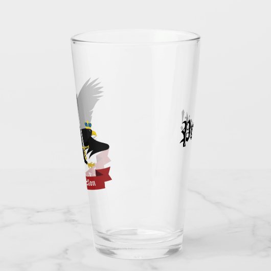 De 7. Fuß Beer Glass Glas (Links)