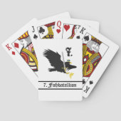 De 7. Fuß-kaartdeck Pokerkaarten (Achterkant)