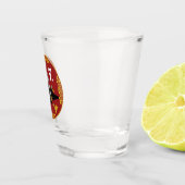 De 7. Fuß Shot Glass Glas (Rechts)