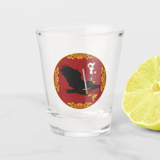 De 7. Fuß Shot Glass Glas