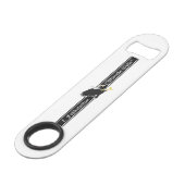 De 7. Fuß Speed Flessenopener (Voorkant Gekanteld)