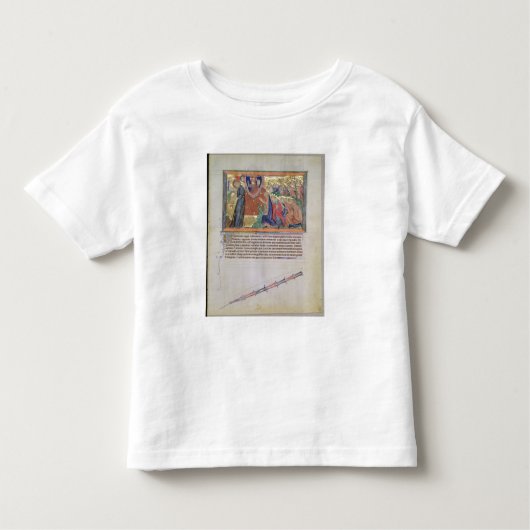 De 7de engel blaast zijn trompet kinder shirts (Voorkant)