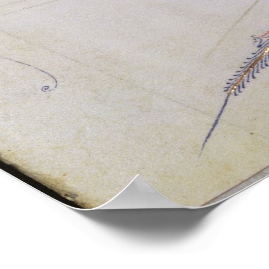 De 7de engel blaast zijn trompet poster (Hoek)