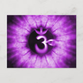 De 7e chakra briefkaart (Voorkant)
