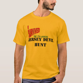 DE 7e JAARLIJKSE JERSEY DEVIL HUNT T-shirt