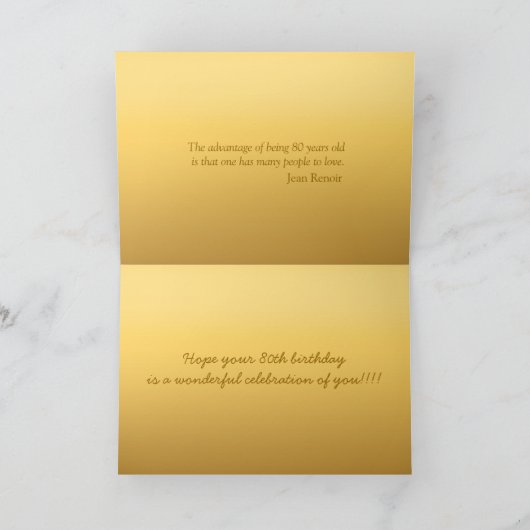 de 80ste Rododendron van de Verjaardag + Het Kaart (Binnen)