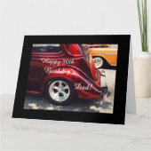 De 80ste verjaardag van papa kaart (Voorkant)