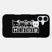 DE 8-BIT KATTEN M30W iPhone HOESJE (Achterkant horizontaal)