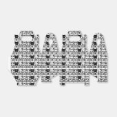 DE 8-BITS CATS M30W BEDANKDOOSJES (Uitgevouwen)