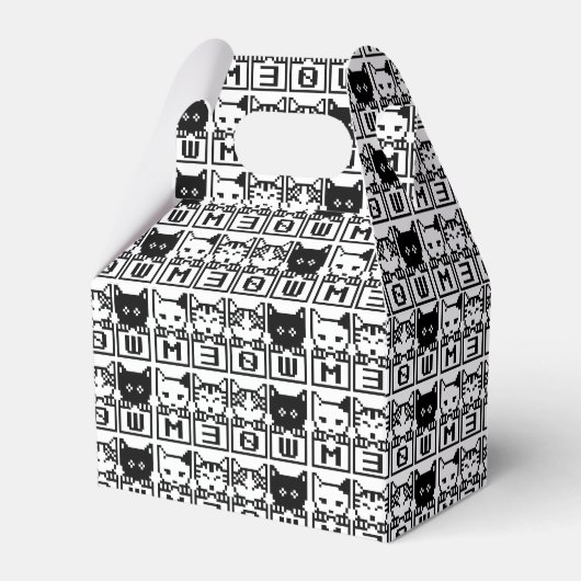 DE 8-BITS CATS M30W BEDANKDOOSJES (Voorkant Zijde)