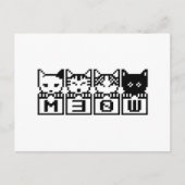 DE 8-BITS CATS M30W BRIEFKAART (Voorkant)