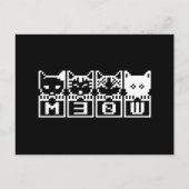 DE 8-BITS CATS M30W BRIEFKAART (Voorkant)