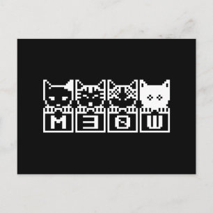 DE 8-BITS CATS M30W BRIEFKAART
