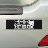 DE 8-BITS CATS M30W BUMPERSTICKER (Op auto)