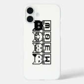 DE 8-BITS CATS M30W Case-Mate iPhone CASE (Achterkant)