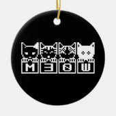 DE 8-BITS CATS M30W KERAMISCH ORNAMENT (Voorkant)