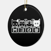 DE 8-BITS CATS M30W KERAMISCH ORNAMENT (Links)