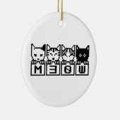 DE 8-BITS CATS M30W KERAMISCH ORNAMENT (Rechts)