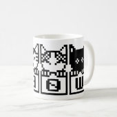 DE 8-BITS CATS M30W KOFFIEMOK (Voorkant rechts)