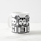 DE 8-BITS CATS M30W KOFFIEMOK (Voorkant links)