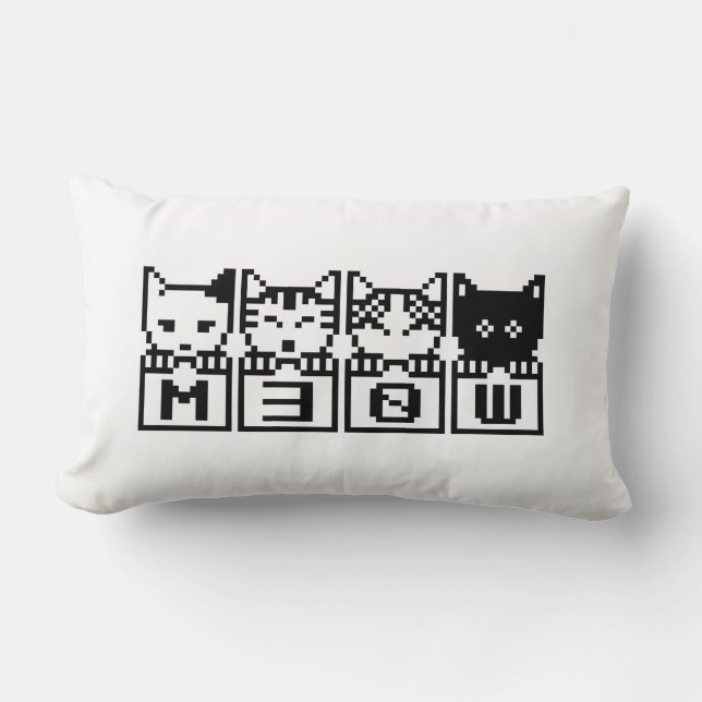DE 8-BITS CATS M30W KUSSEN (Voorkant)