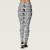 DE 8-BITS CATS M30W LEGGINGS (Achterkant)