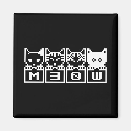 DE 8-BITS CATS M30W MAGNEET (Voorkant)