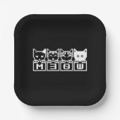 DE 8-BITS CATS M30W PAPIEREN BORDJE (Voorkant)