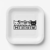 DE 8-BITS CATS M30W PAPIEREN BORDJE (Voorkant)