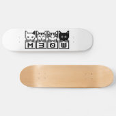 DE 8-BITS CATS M30W PERSOONLIJK SKATEBOARD (Horizontaal)
