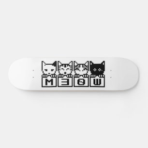 DE 8-BITS CATS M30W PERSOONLIJK SKATEBOARD