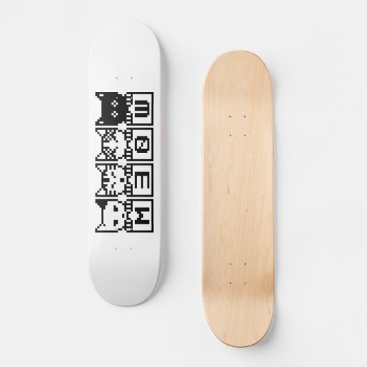 DE 8-BITS CATS M30W PERSOONLIJK SKATEBOARD (Voorkant)
