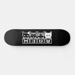 DE 8-BITS CATS M30W PERSOONLIJK SKATEBOARD