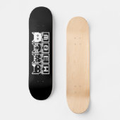 DE 8-BITS CATS M30W PERSOONLIJK SKATEBOARD (Voorkant)
