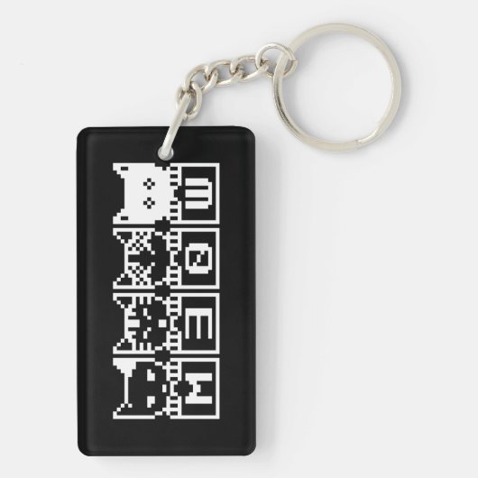 DE 8-BITS CATS M30W SLEUTELHANGER (achterkant)