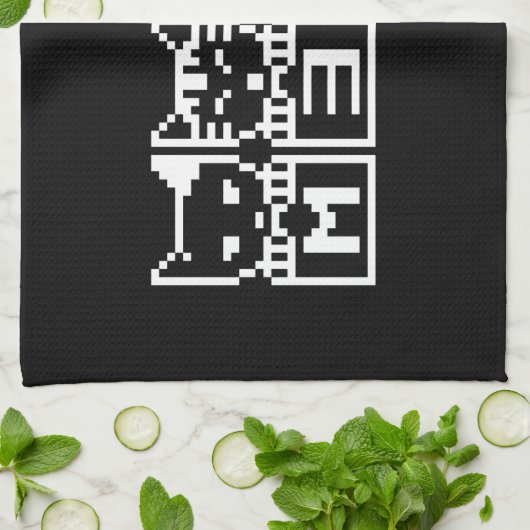 DE 8-BITS CATS M30W THEEDOEK (Gevouwen)