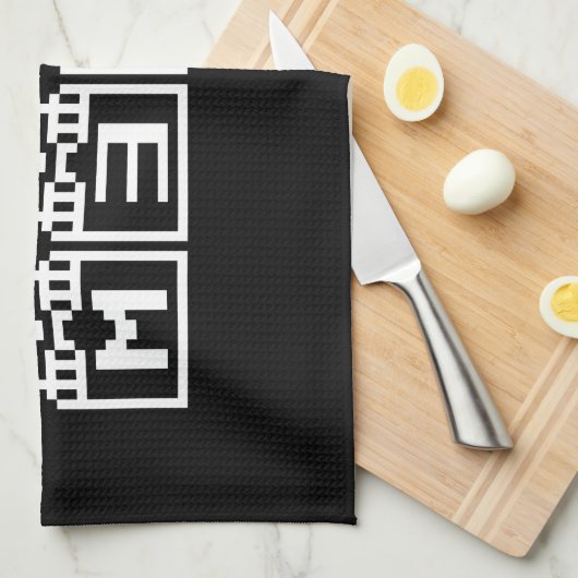 DE 8-BITS CATS M30W THEEDOEK (Quarter Fold)