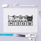 DE 8-BITS CATS M30W TISSUEPAPIER (Craft)