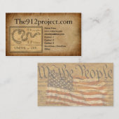 de 912project.com-profielkaart visitekaartje (Voorkant / Achterkant)