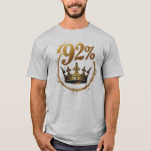 De 92% t-shirt (Voorkant)