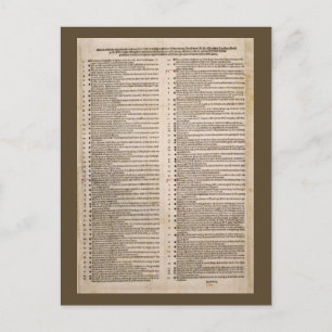 De 95 Theses (Martin Luther) Briefkaart