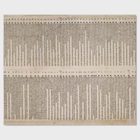 De 95 Theses (Martin Luther) Cadeaupapier (Vlak)