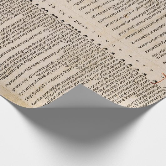 De 95 Theses (Martin Luther) Cadeaupapier (Hoek)