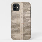 De 95 Theses (Martin Luther) Case-Mate iPhone Case (Achterkant)
