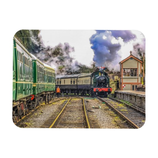 De '9681'-stoomtrein magneet (Horizontaal)