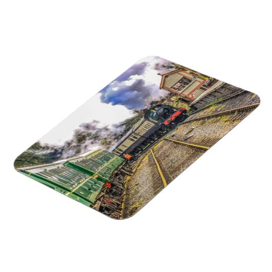 De '9681'-stoomtrein magneet (Linkerzijde)