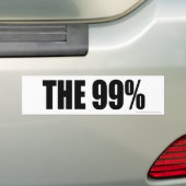 De 99% bumpersticker (Op auto)