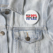 De 99% - te groot om te falen ronde button 5,7 cm (In situ)